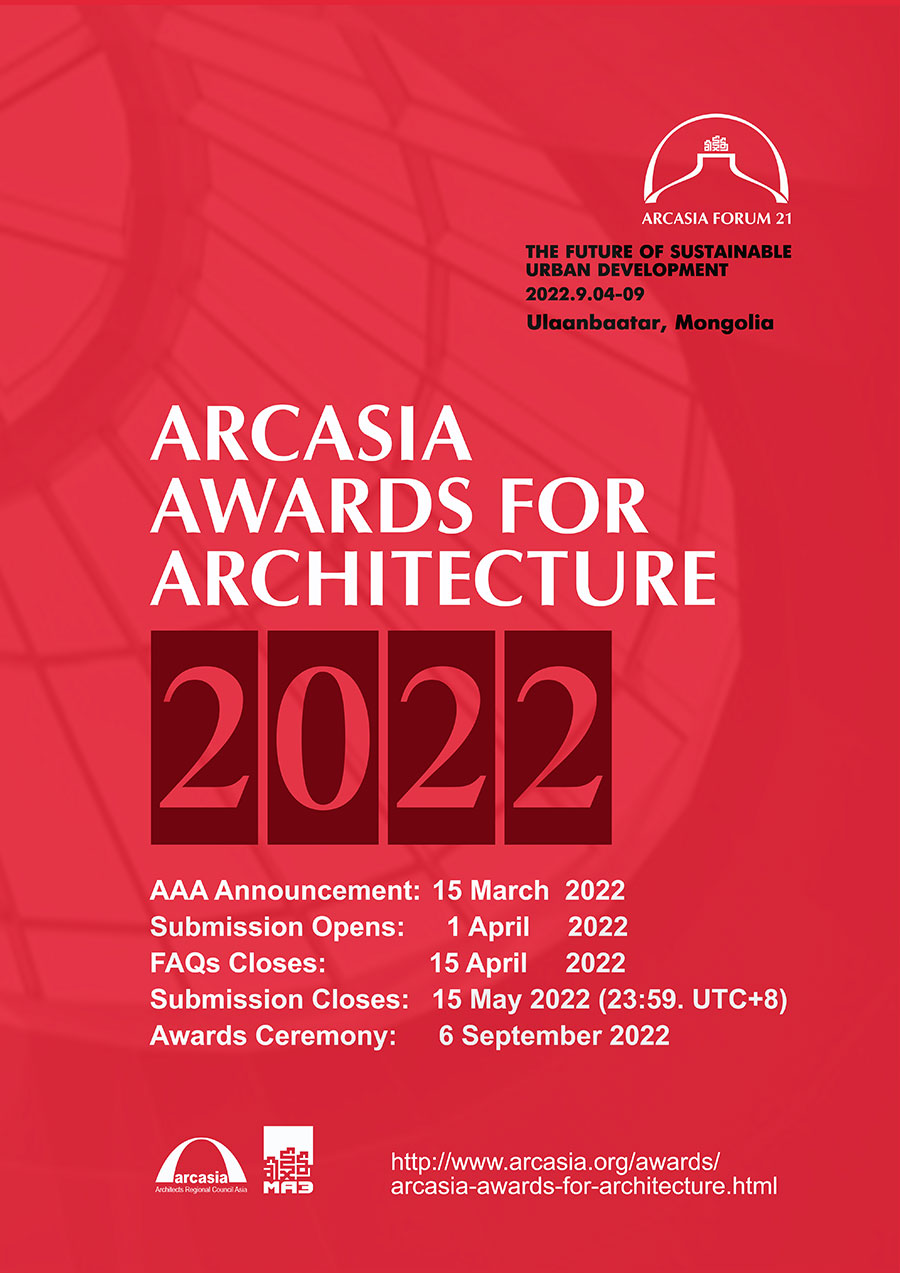 The Arcasia Awards for Architects 2022