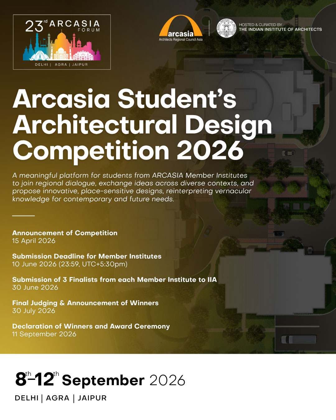 ARCASIA Student Design Competition 2026