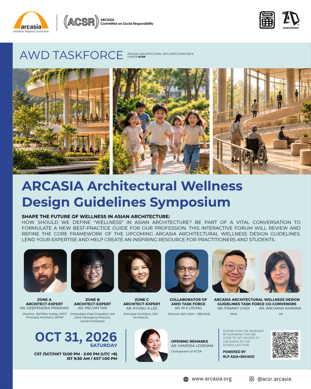 ARCASIA Architectural Wellness Design Guidelines Symposium